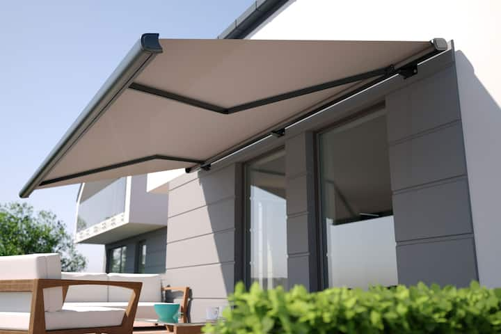 Residential awning installation in Birmingham